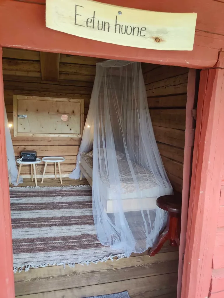 Hämeenniemen B&B aittamajoituksen Eetun huone