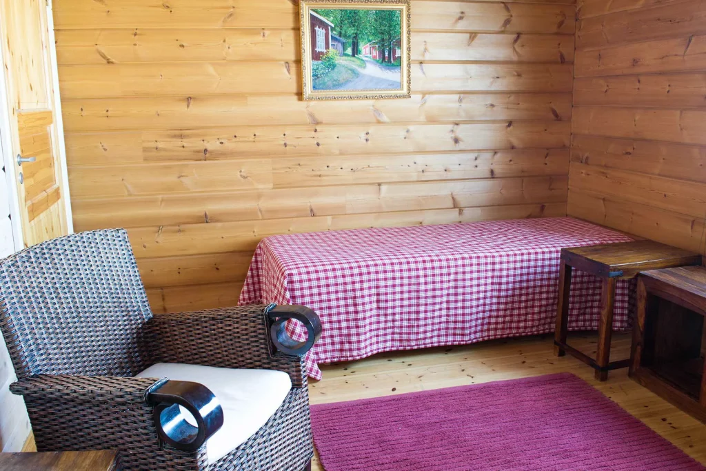 Hämeenniemen huvila Ferdinand makuuhuone