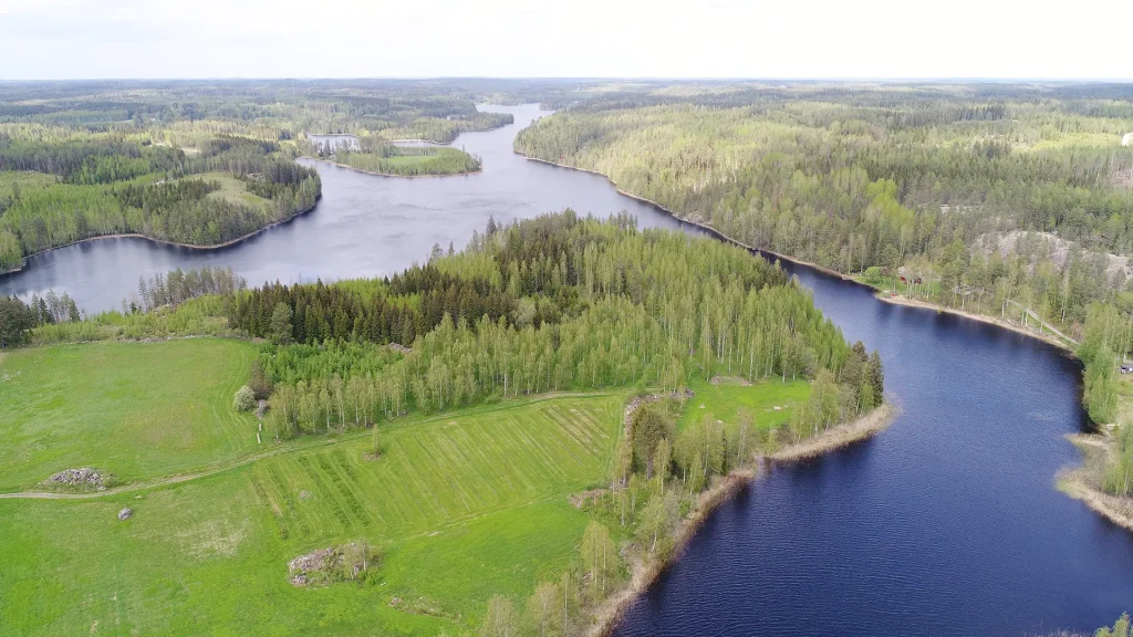 Ilmakuva Hämeenniemestä