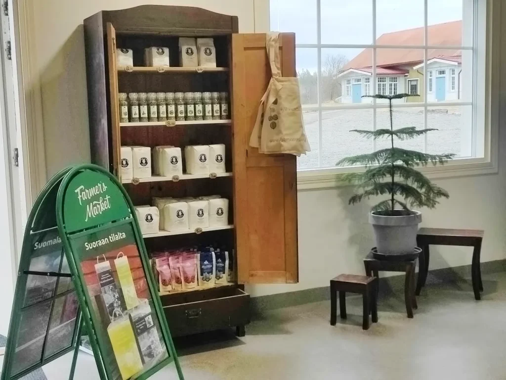 Hämeenniemen tilapuodin sisääntulo