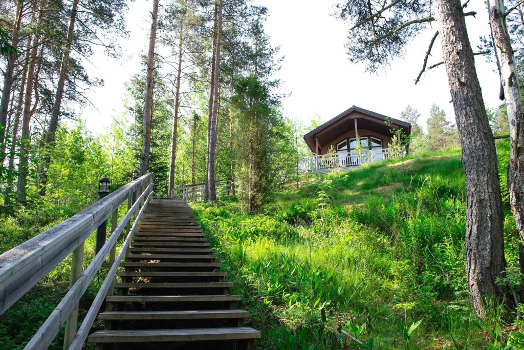 Hämeenniemen huvila Villa Esterin portaat