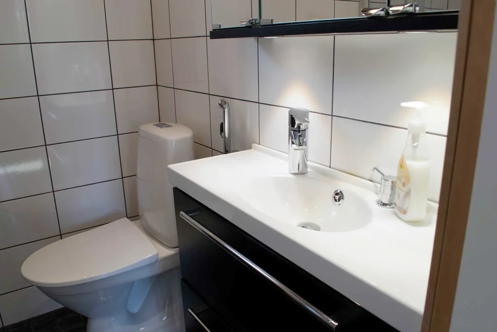 Hämeenniemen huvila Villa Ester kylpyhuone